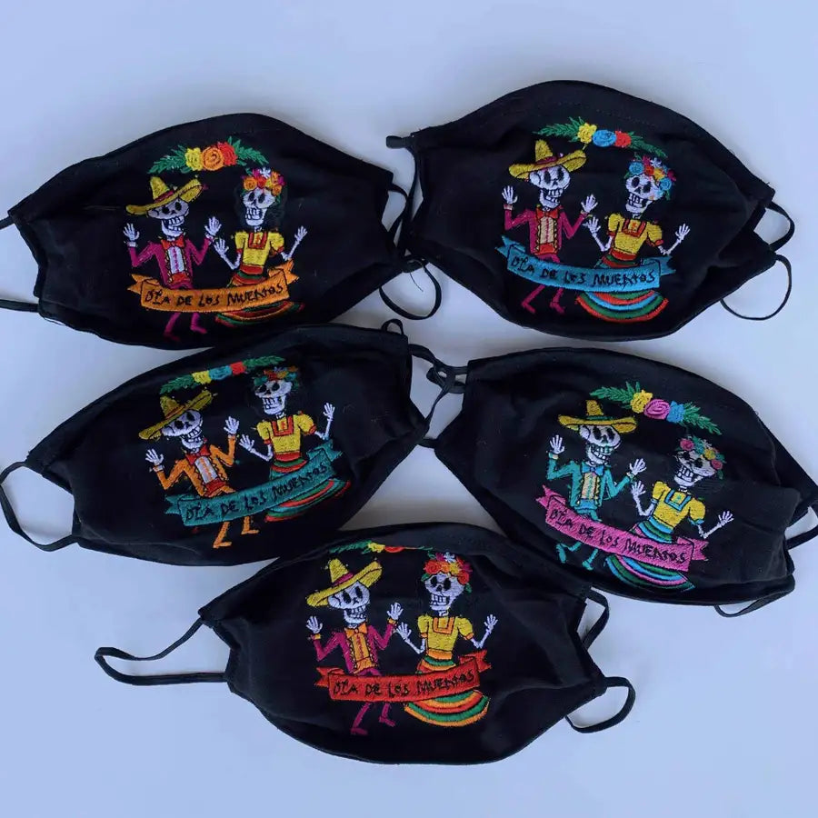 Calaveras Chiapas Reusable Non-Medical Face Masks - 12