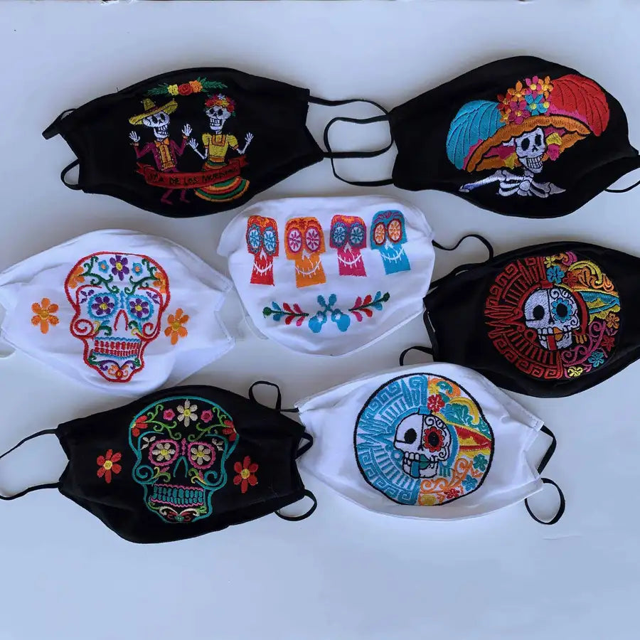 Calaveras Chiapas Reusable Non-Medical Face Masks - 4