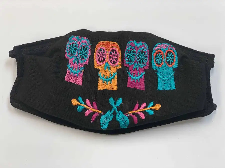 Calaveras Kids Chiapas Reusable Non-Medical Face Masks - 2