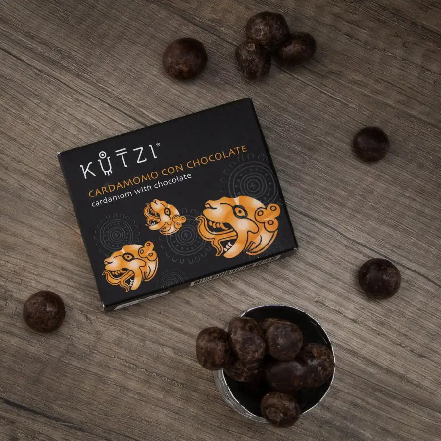 Chocolate Covered Cardamom | Lolo Mexican Mercadito