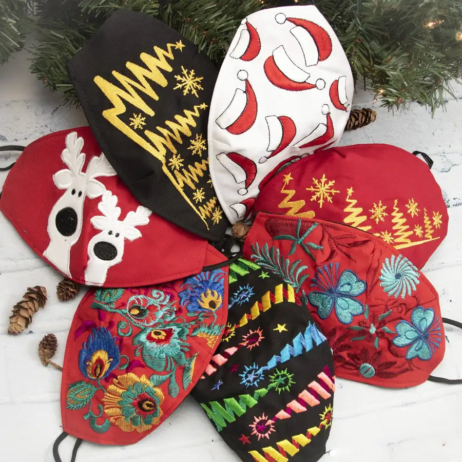 Christmas Tlaxcala Reusable Non-Medical Face Masks