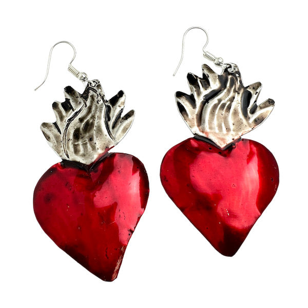 Corazón Milagro Mexican Earrings