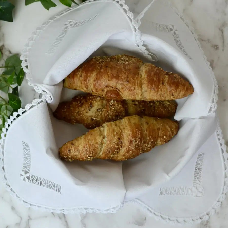 Deshilado Cotton Bread Basket Liner - 3