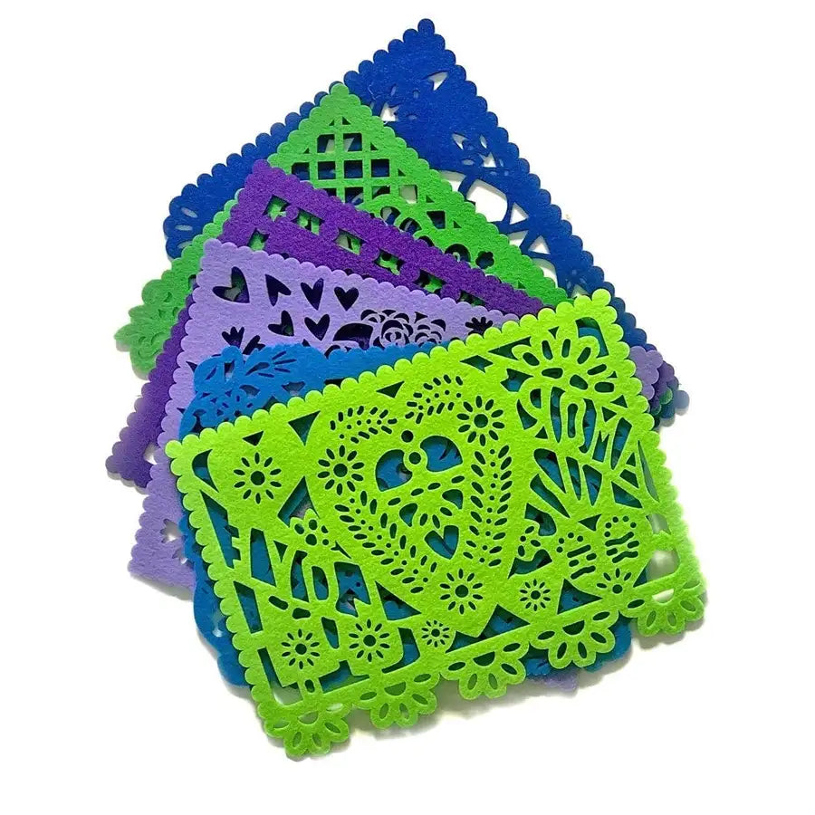 Felt "Papel Picado" Color Placemats - 2