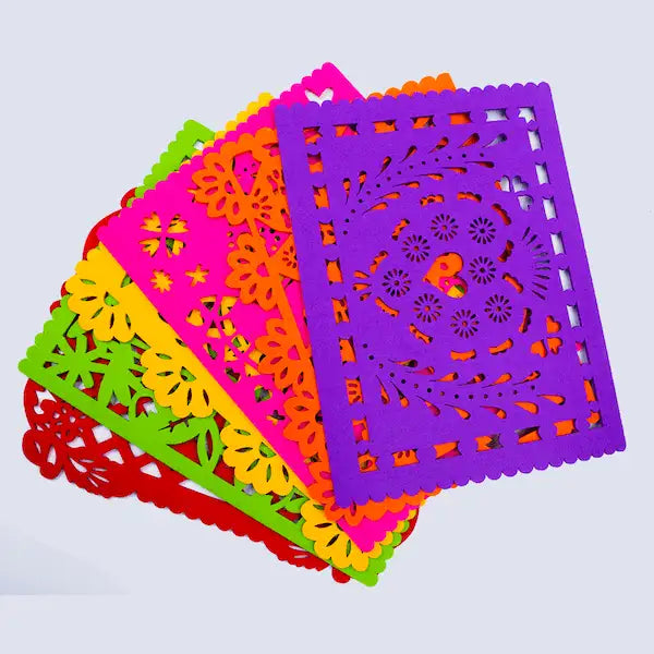 Felt "Papel Picado" Color Placemats - 3