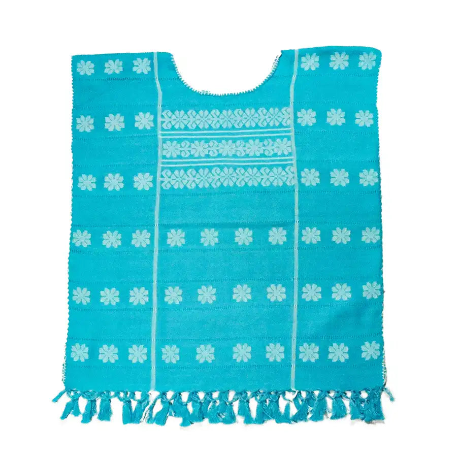 Trenzado Huipil de Telar Blouse