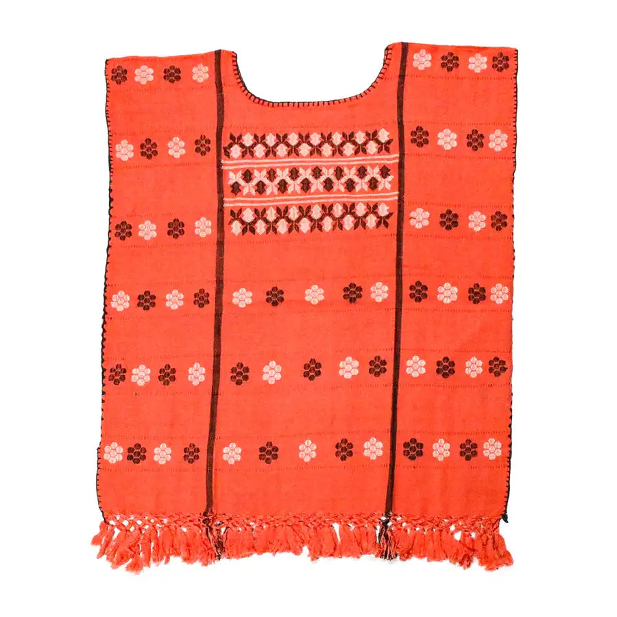 Trenzado Huipil de Telar Blouse