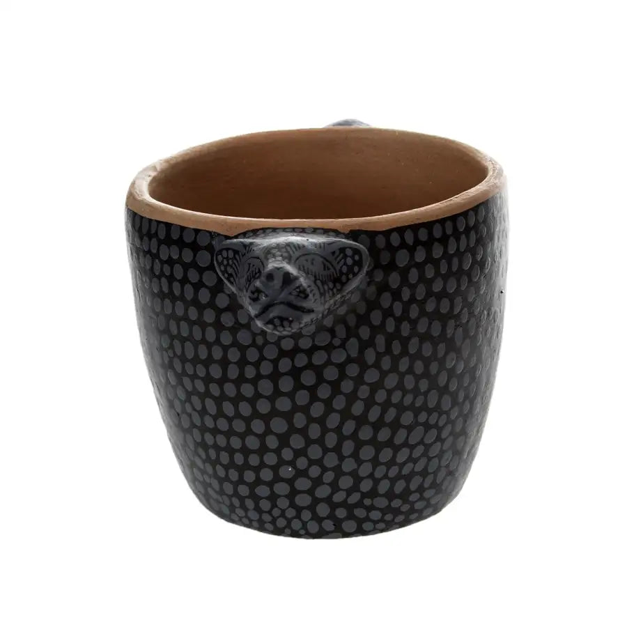 Jaguar Handcrafted Clay Salsa Bowl - 6