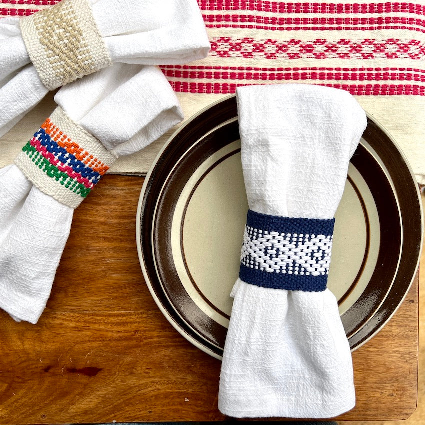 Jalieza Telar Woven Napkin Rings