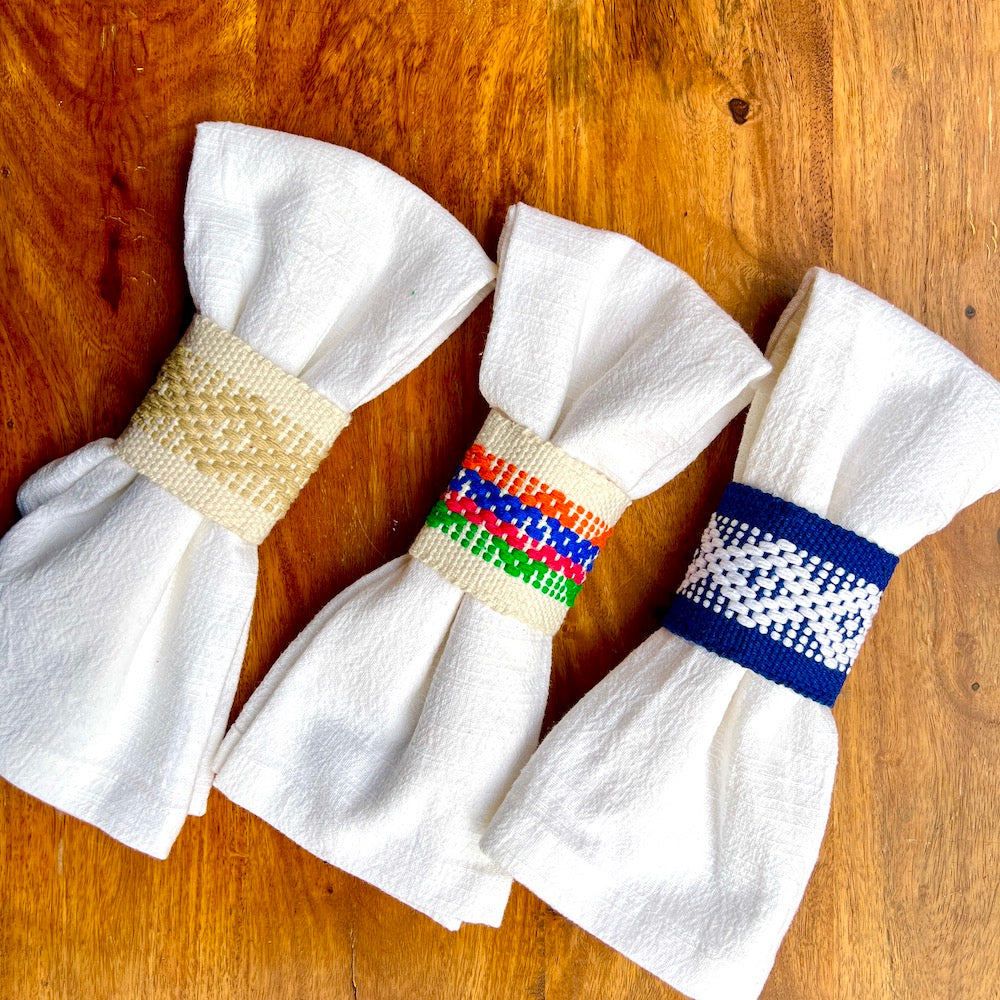 Jalieza Telar Woven Napkin Rings