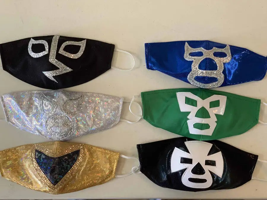 LUCHA LIBRE Mexican Reusable Non-Medical Face Masks - 5
