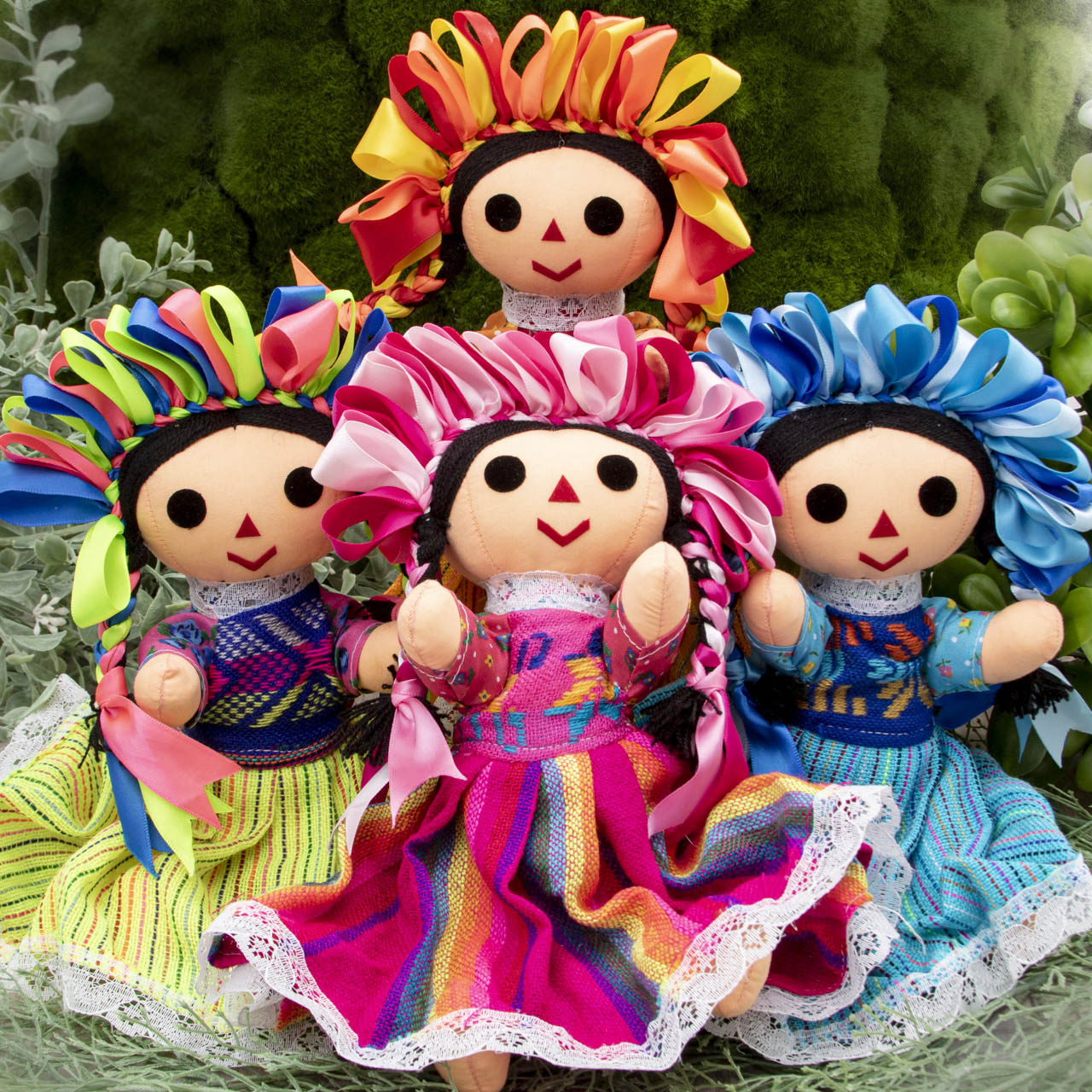 María Traditional Mexican Lelé Doll