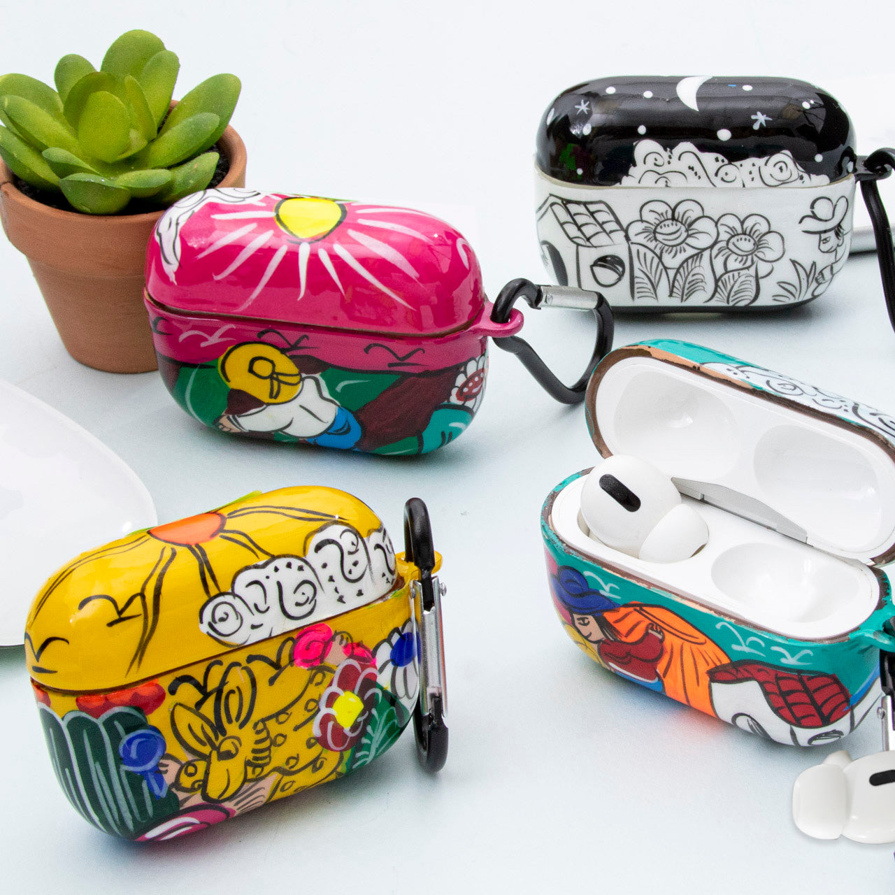 Custom Painted Customised Airpod Cases Airpod Customization Custom