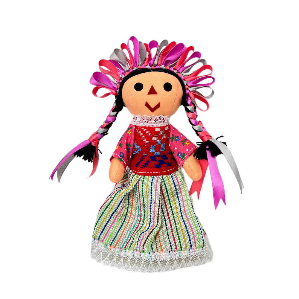 Small- Lupita Traditional Mexican Lelé Doll
