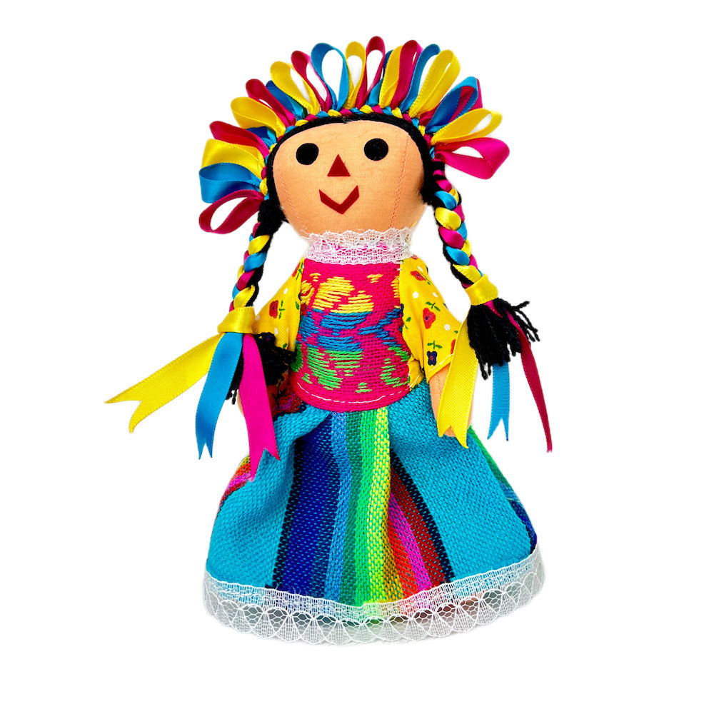 Small- Lupita Traditional Mexican Lelé Doll