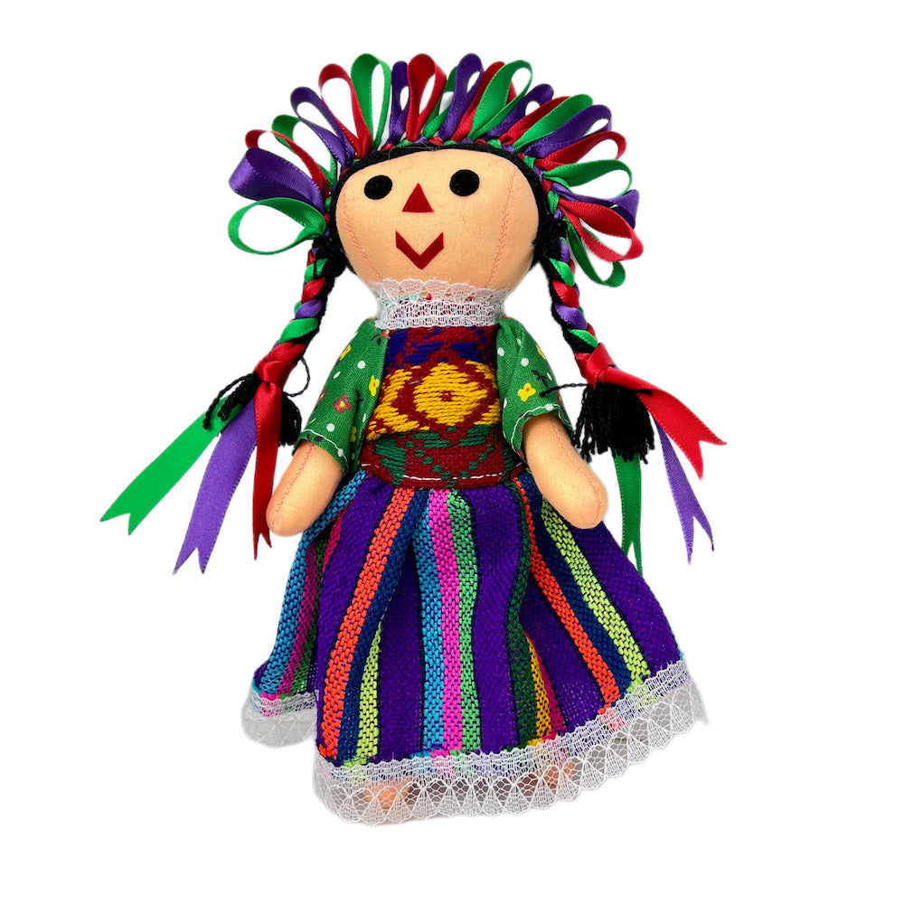 Small- Lupita Traditional Mexican Lelé Doll