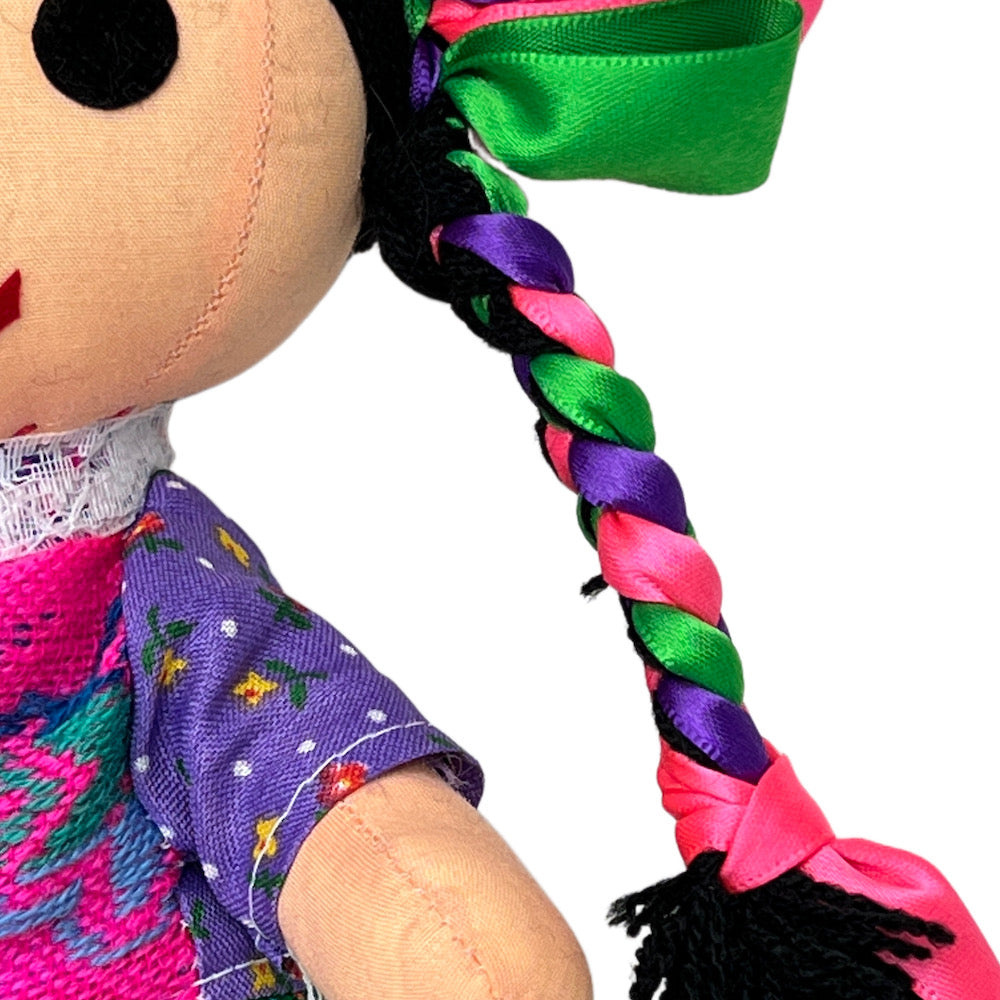 María Traditional Mexican Lelé Doll