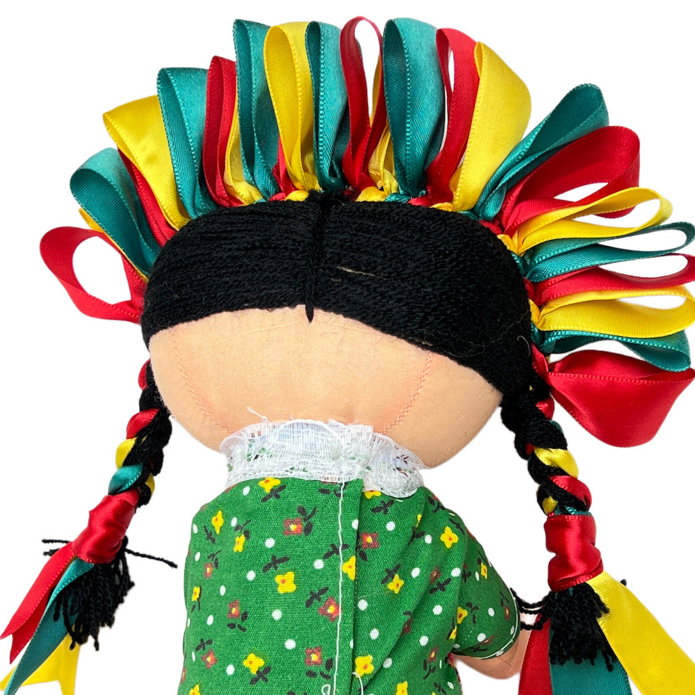 María Traditional Mexican Lelé Doll
