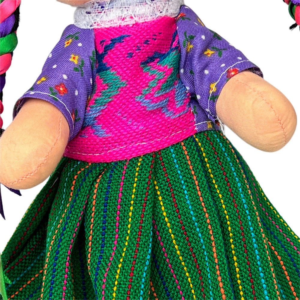 María Traditional Mexican Lelé Doll