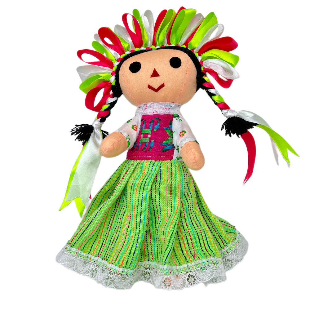 María Traditional Mexican Lelé Doll