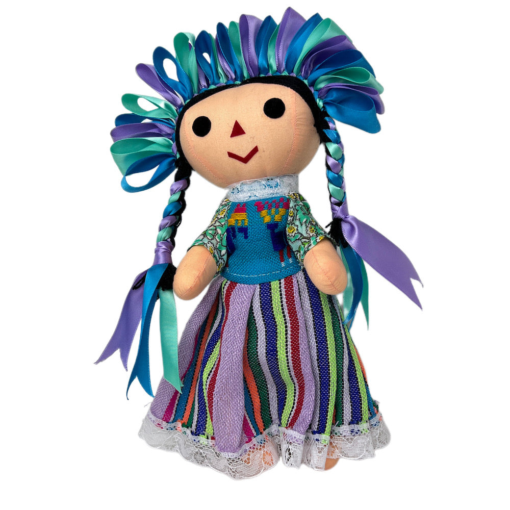 María Traditional Mexican Lelé Doll