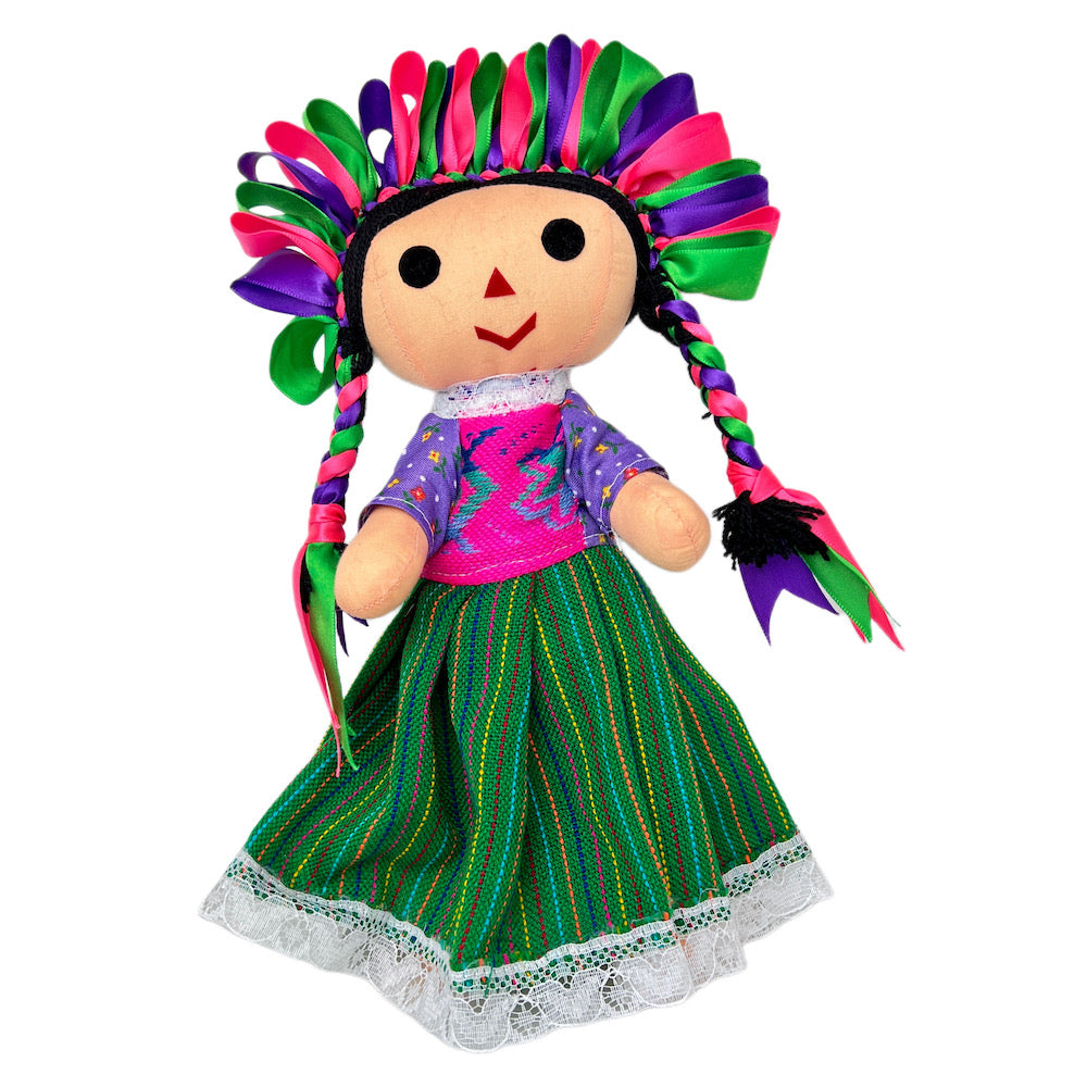 María Traditional Mexican Lelé Doll