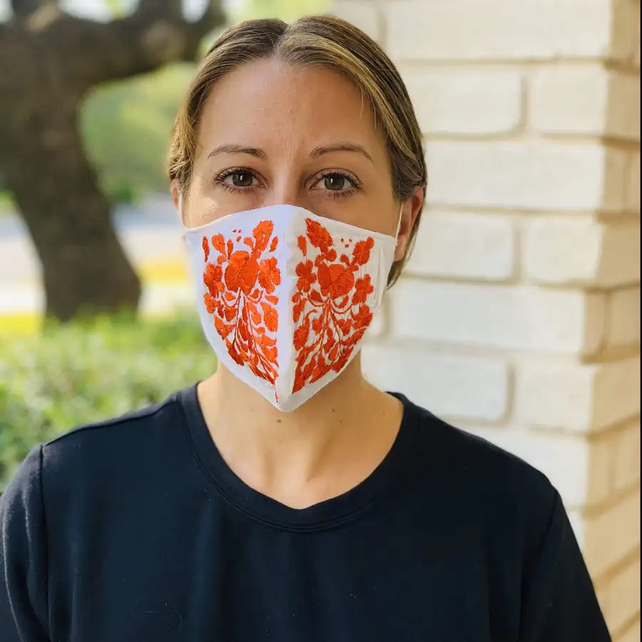 Mexican Reusable Face Mask Handmade in OAXACA Mexico - 9