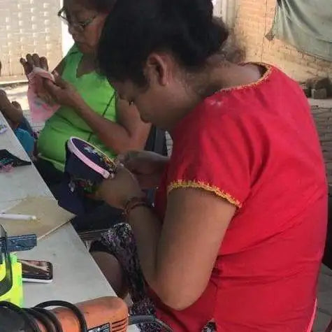 Mexican Reusable Face Mask Handmade in OAXACA Mexico - 3