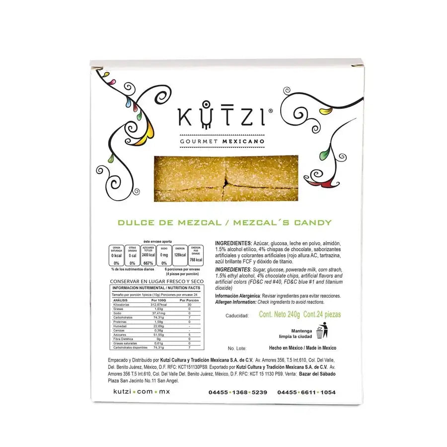 Mezcal Mexican Candy in Artisanal Box - 1