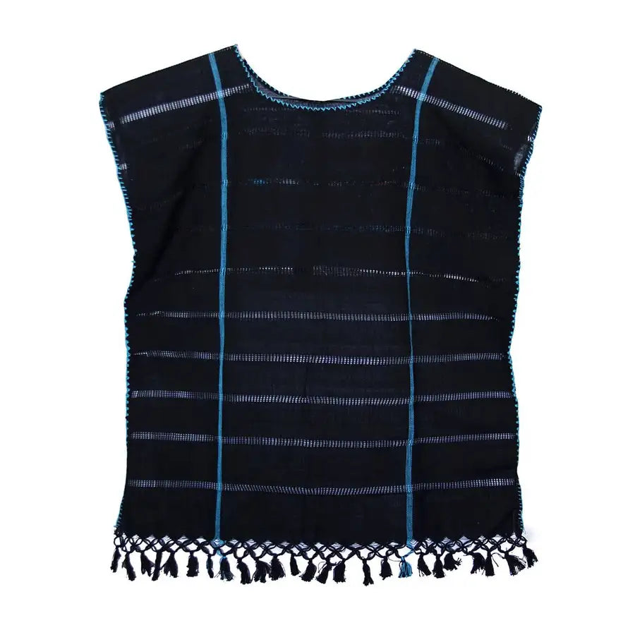 Trenzado Huipil de Telar Blouse - 2