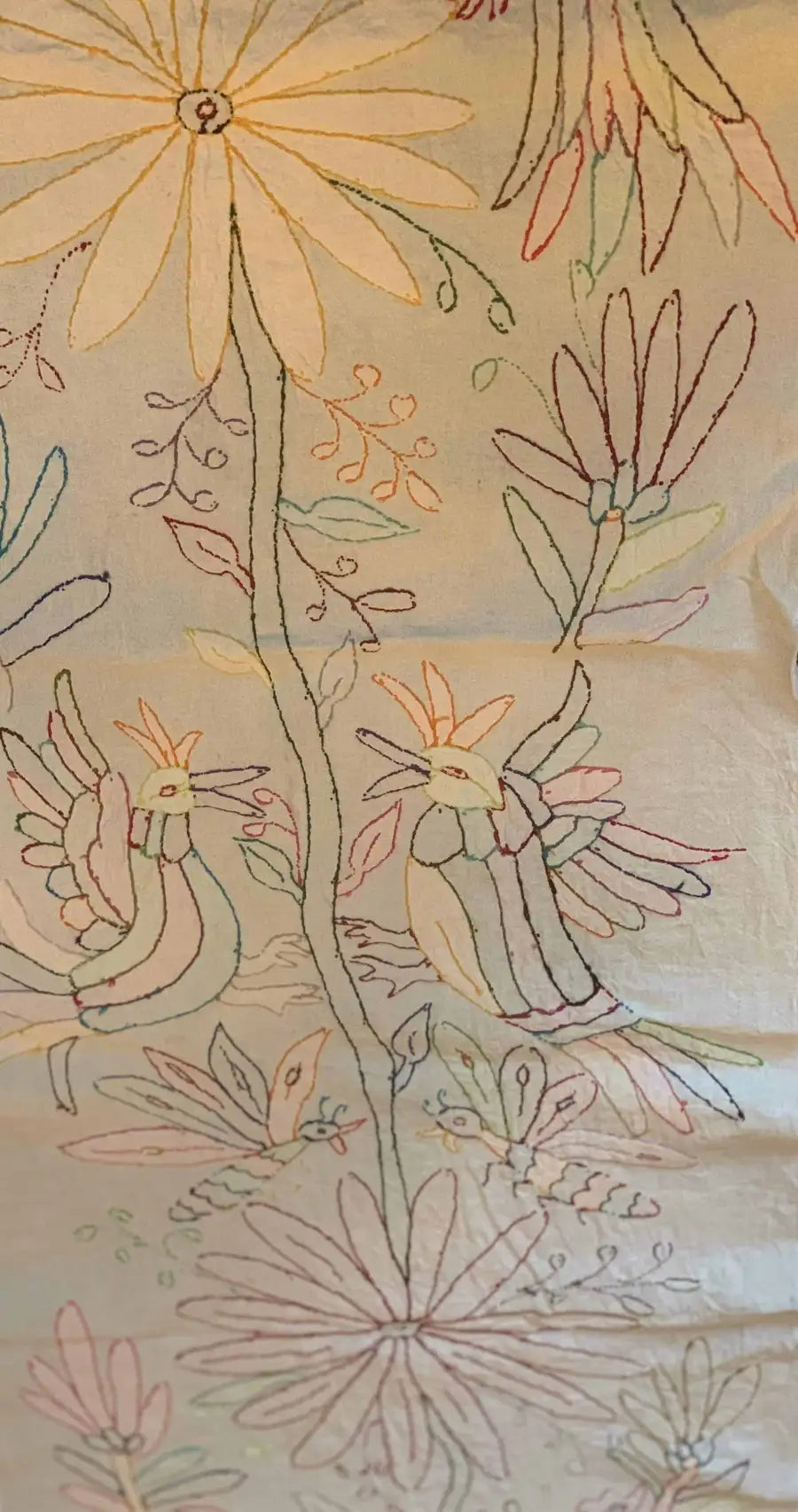 Otomí Hand-Embroidered Table Runner - 5