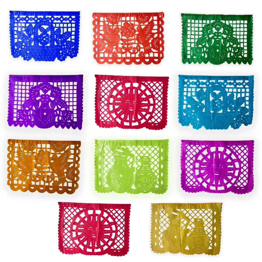 Papel Picado Traditional Banner - 10