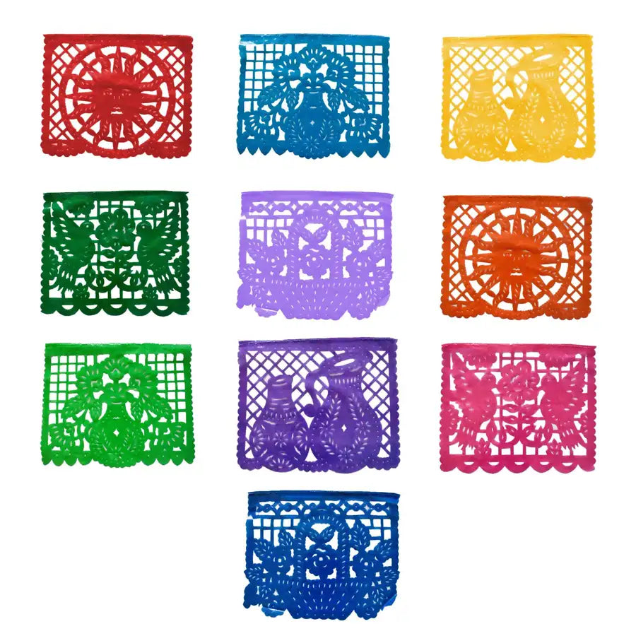 Papel Picado Traditional Banner - 9