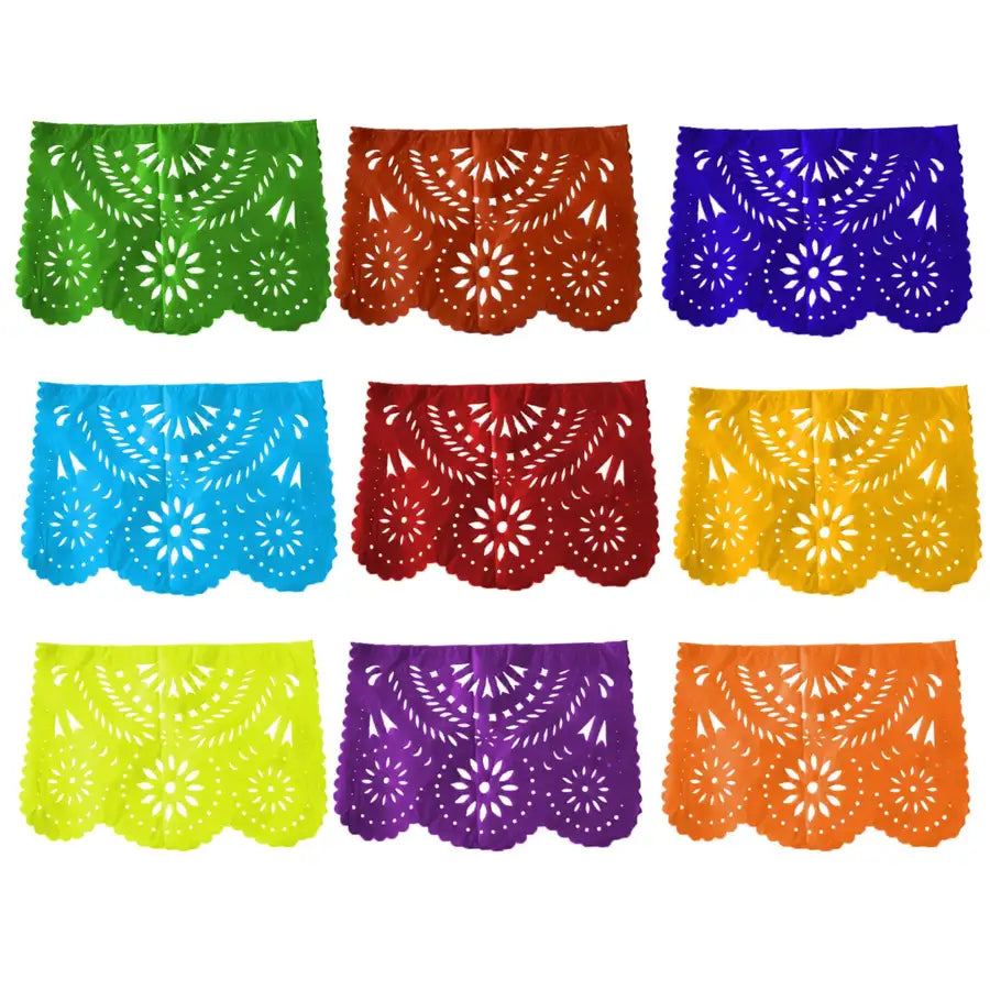 Papel Picado Traditional Banner - 11