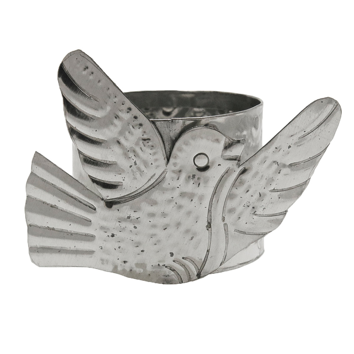 Heart Tin Art Milagro Napkin Ring