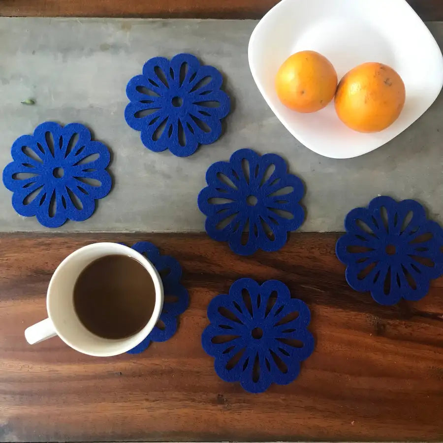 Felt "Talavera" Coasters - 1