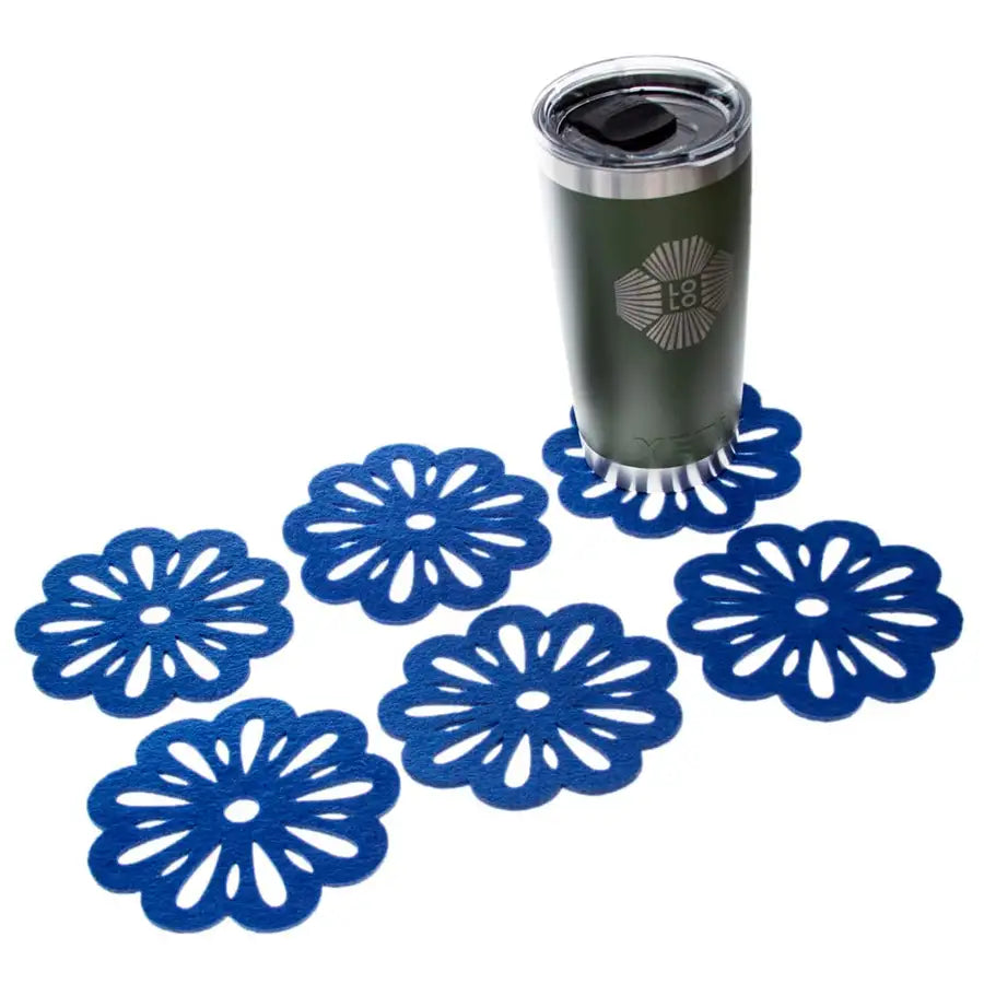 Felt "Talavera" Coasters - 3