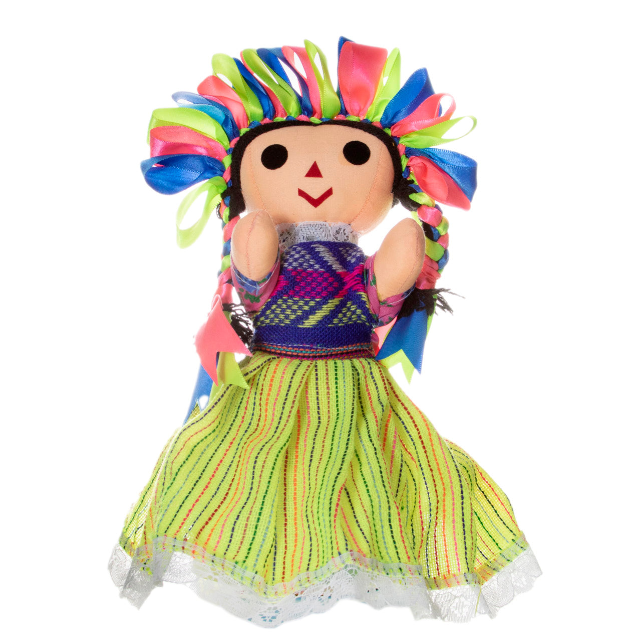 María Traditional Mexican Lelé Doll