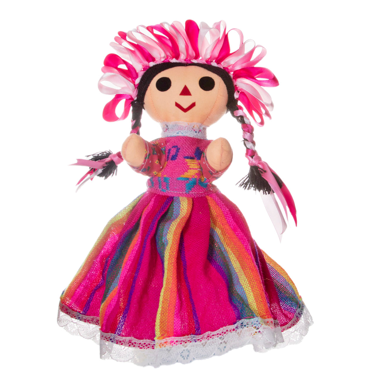 María Traditional Mexican Lelé Doll