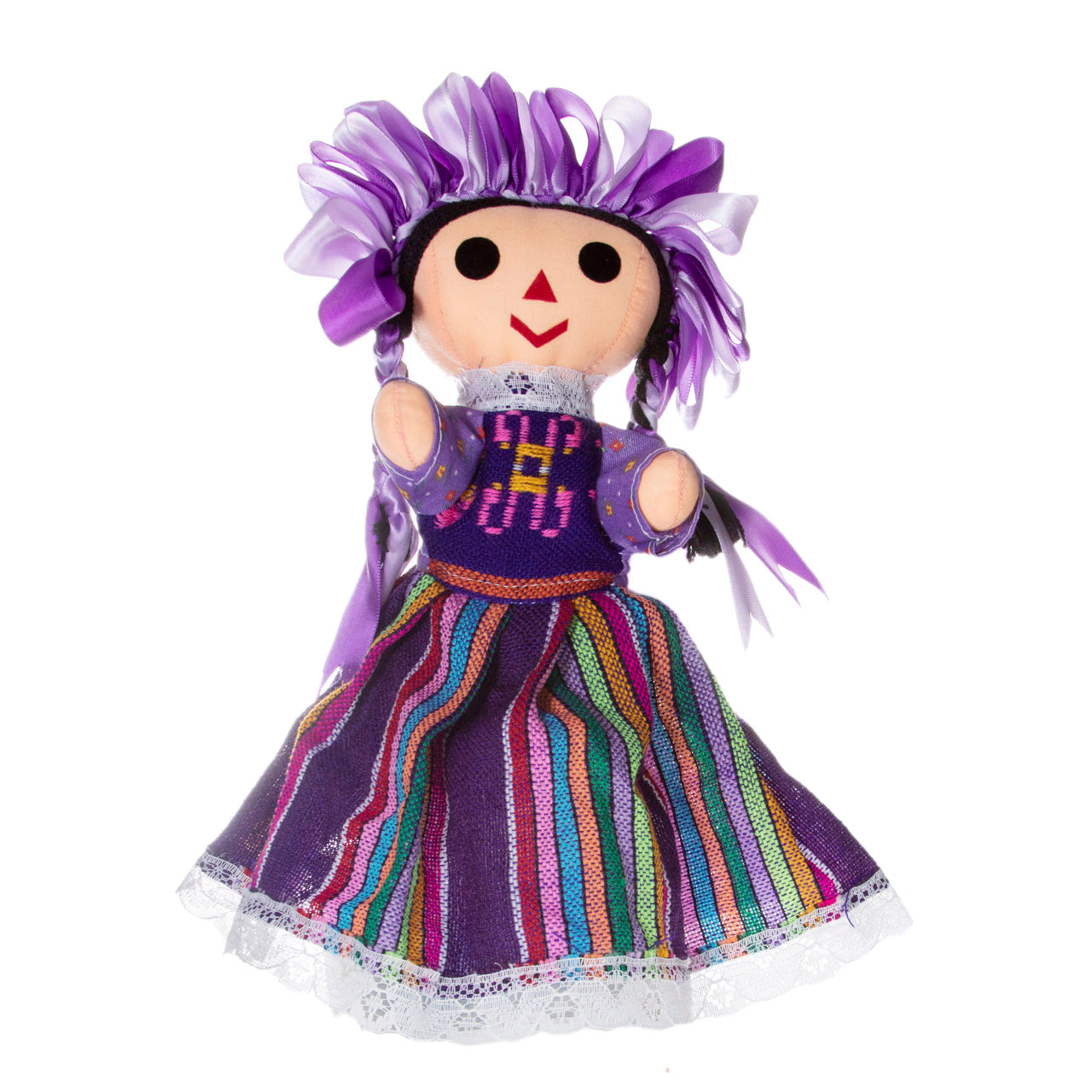 María Traditional Mexican Lelé Doll
