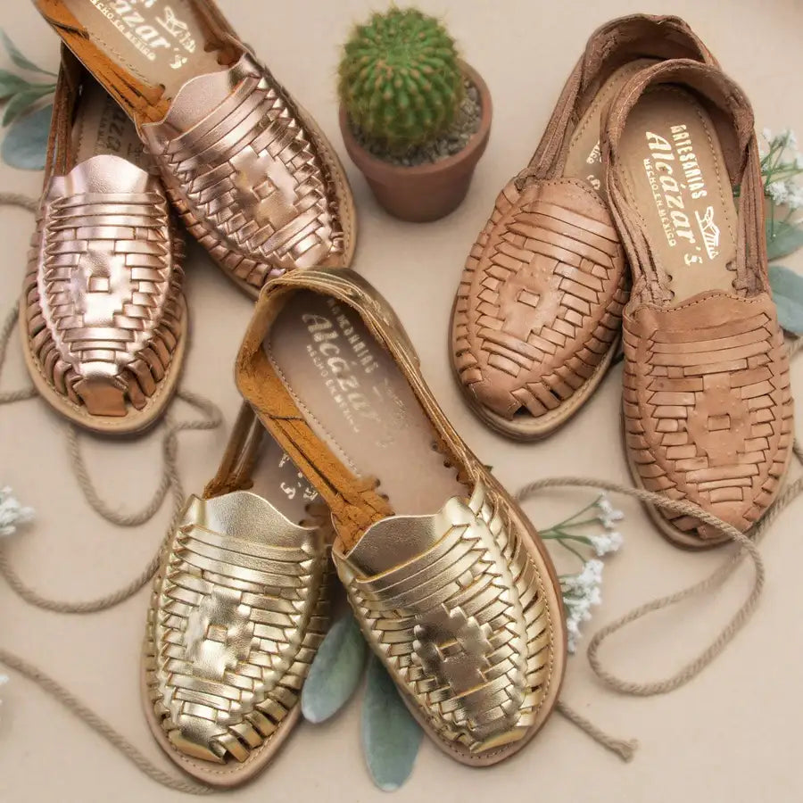 Mexican Leather Huaraches/Sandals Lolo Mexican Mercadito
