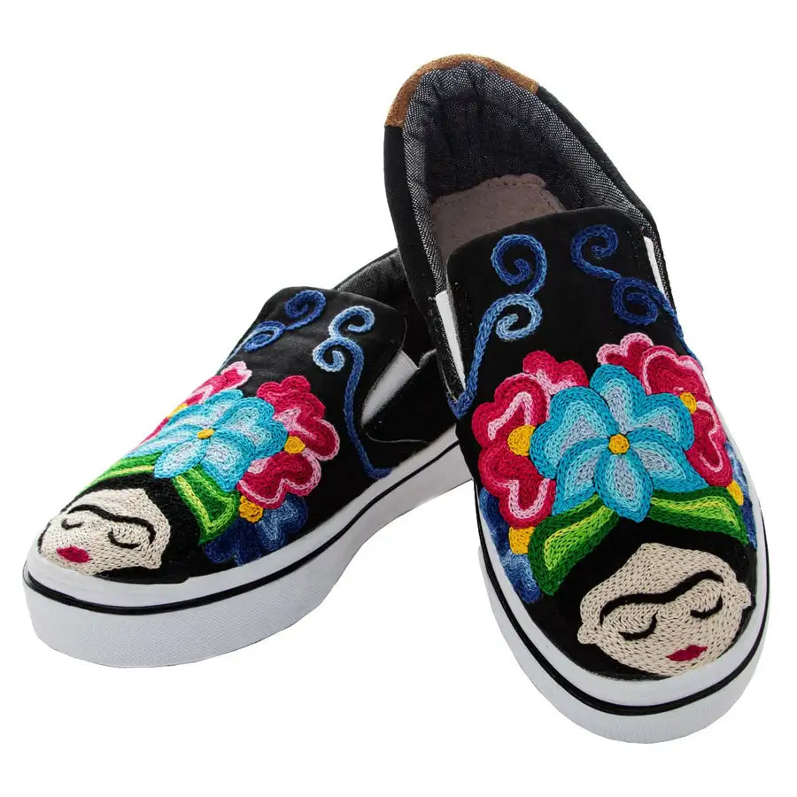 Frida Embroidered Sneakers - 1