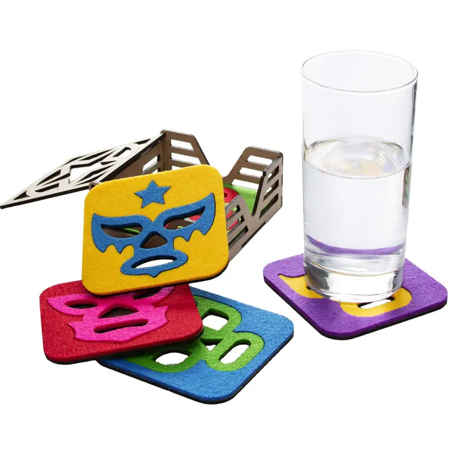 Lucha Libre Coasters - 1