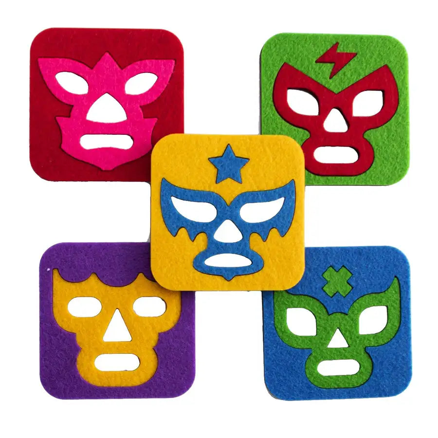 Lucha Libre Coasters