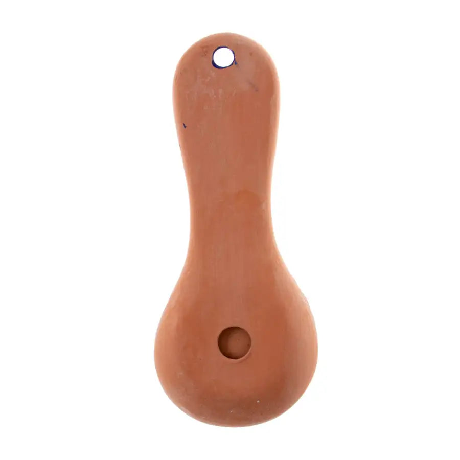 Hand-Painted Xalitla Clay Decorative Spoon Rest - 4