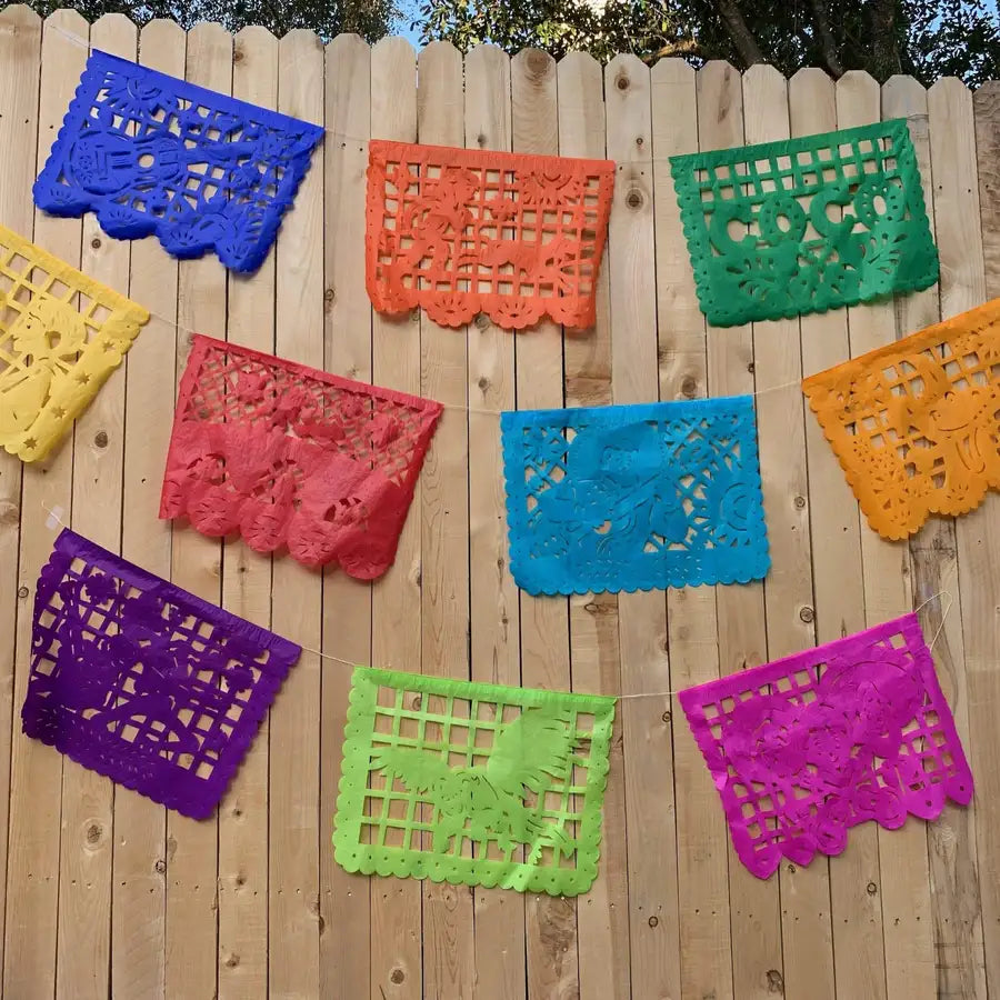 Papel Picado Traditional Banner - 5