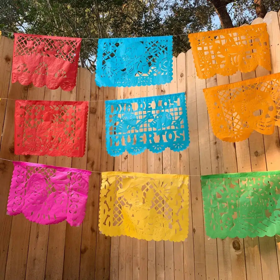 Papel Picado Traditional Banner