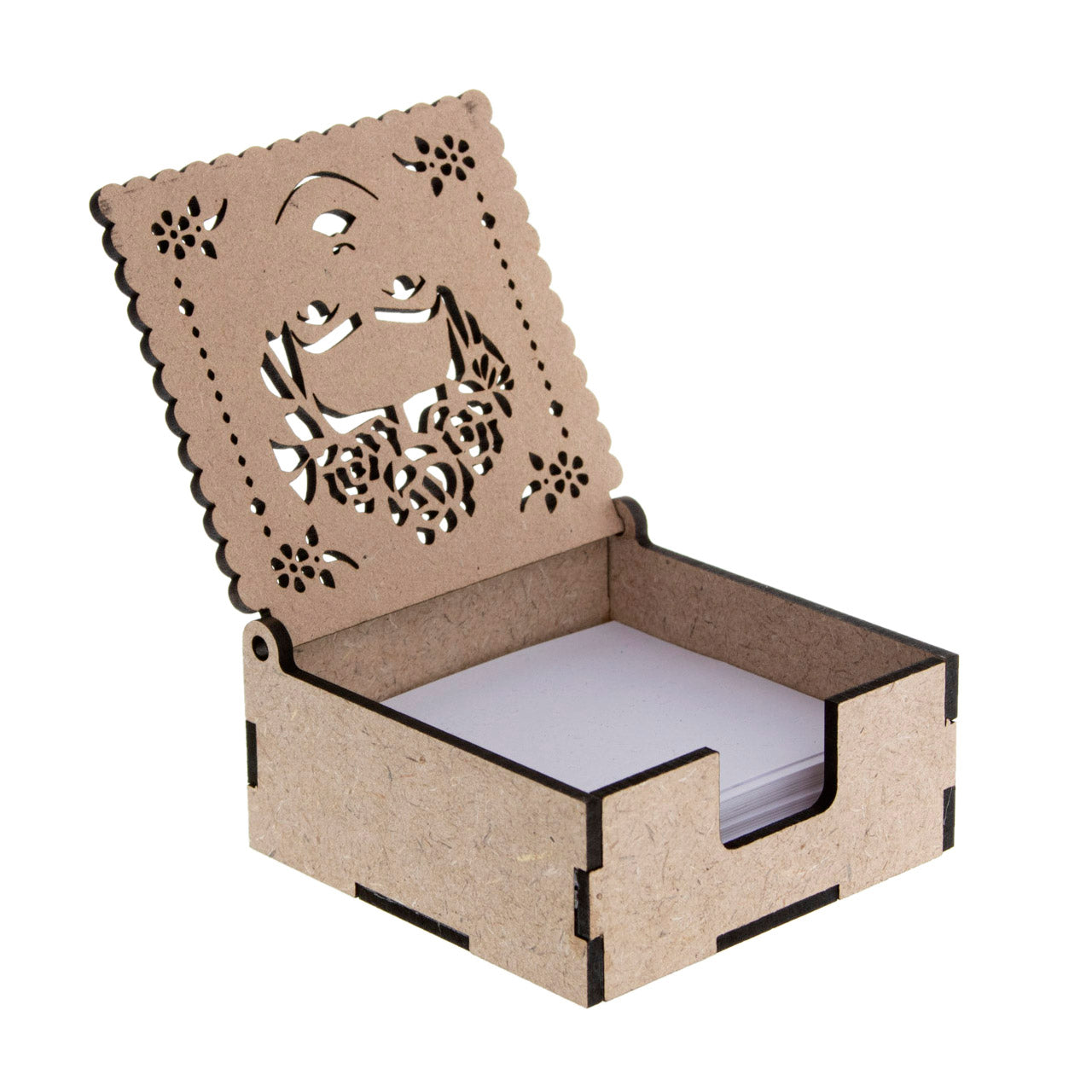 "Papel Picado" Memo Note Holder Box - 6
