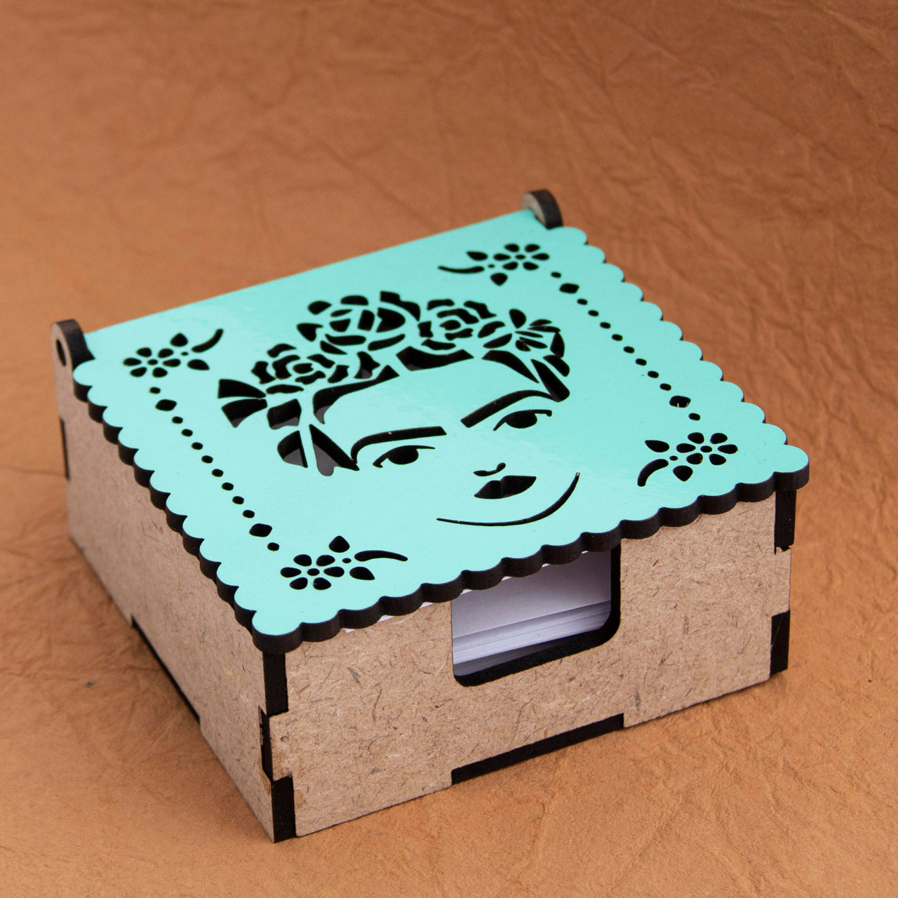 "Papel Picado" Memo Note Holder Box - 7