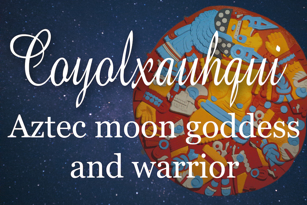 Coyolxauhqui, the Aztec/Mexica moon goddess and warrior